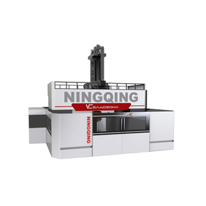 Movendo cruzamento de 5 eixos simultâneos (cabeça dupla) CNC Ganty Manchining Center